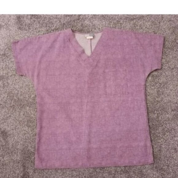 LOT of 6 Ladies Scrub Tops - Picture 6 of 7